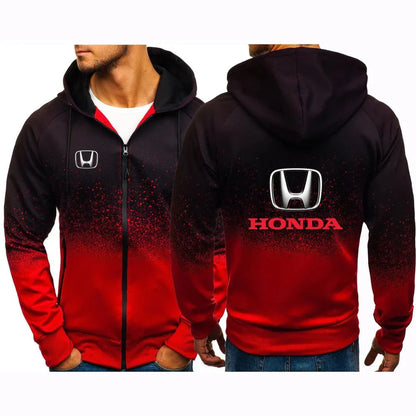 Honda Hoodie Honda Hooded Sweatshirt Gradient Color V29