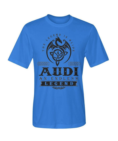 AUDI AN ENDLESS LEGEND Dry Sport T SHIRT - TeePerfect 