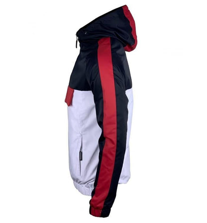 Audi RS Tricolor Color Block Windbreaker Tracksuit