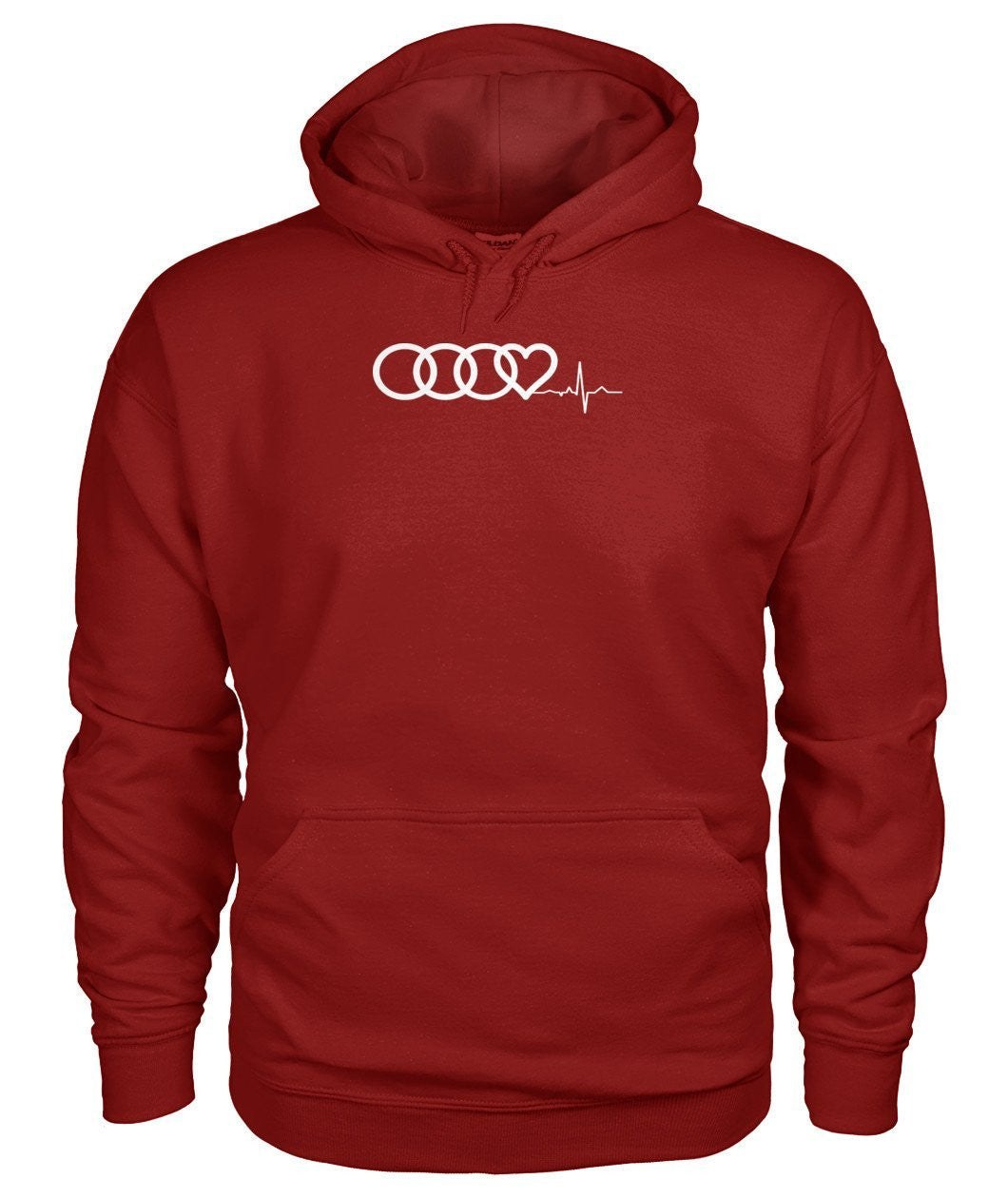 Audi Heart Beat Gildan Pullover