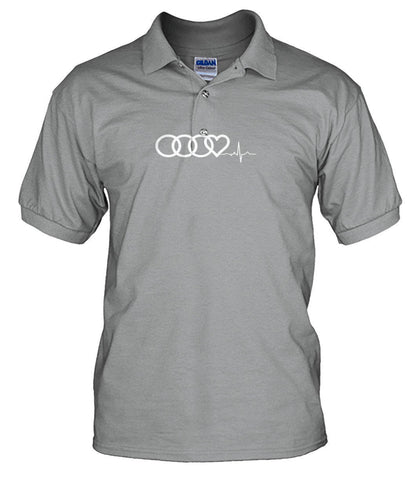 Audi Heart Beat Men's Polo