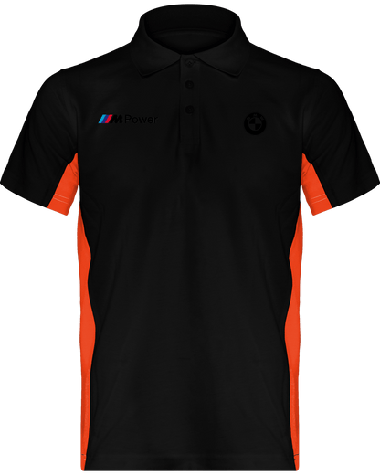 BMW Polo Bicolore Herren Flag