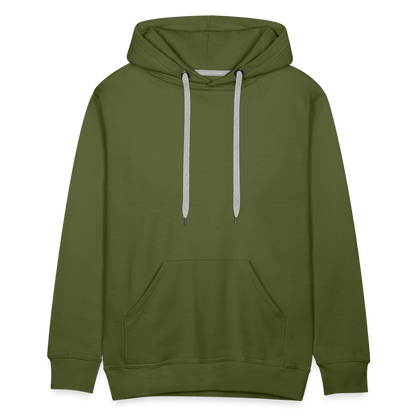 Motocross design Motorcycle Men’s Premium Hoodie - olive green