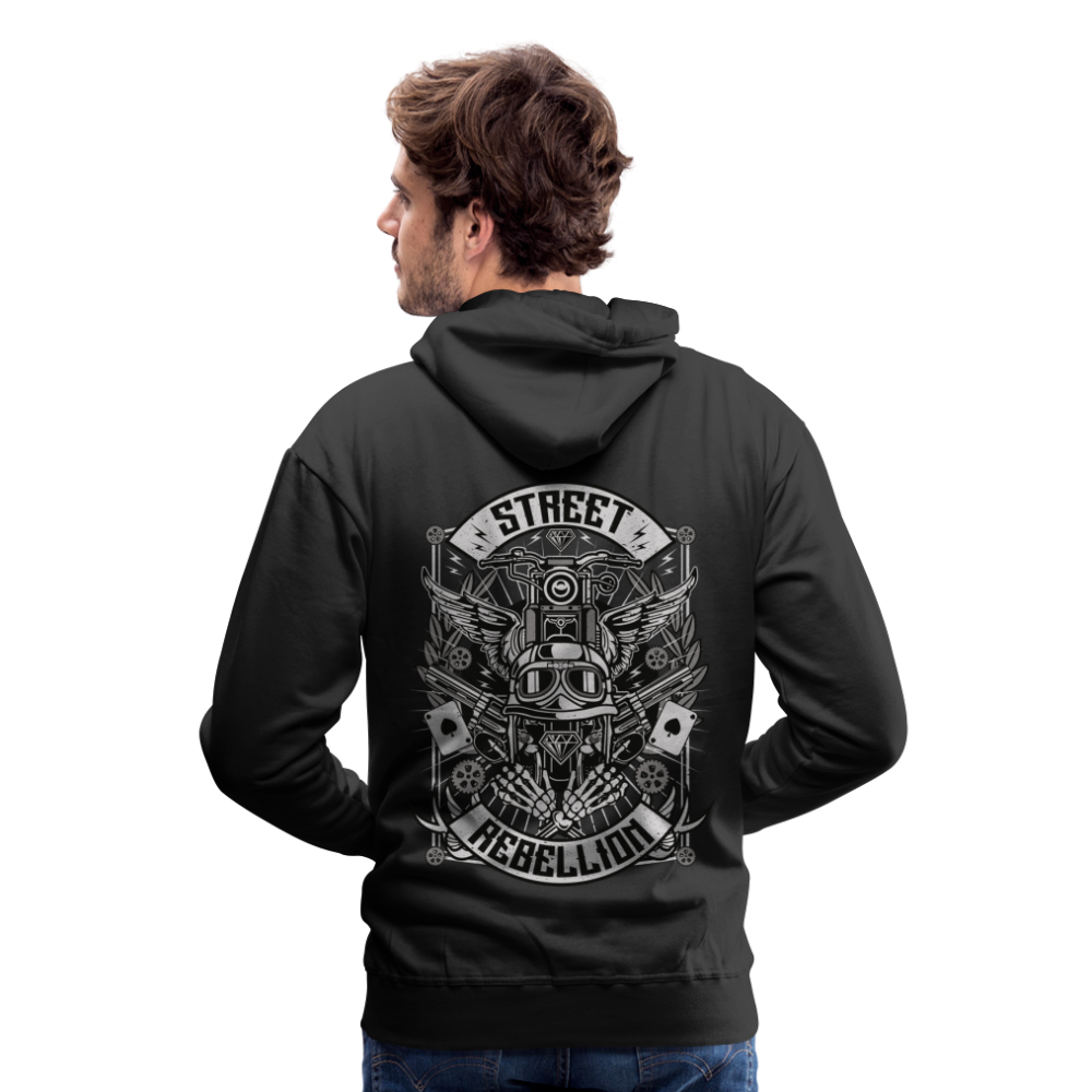 Street Rebellion Men’s Premium Hoodie - black