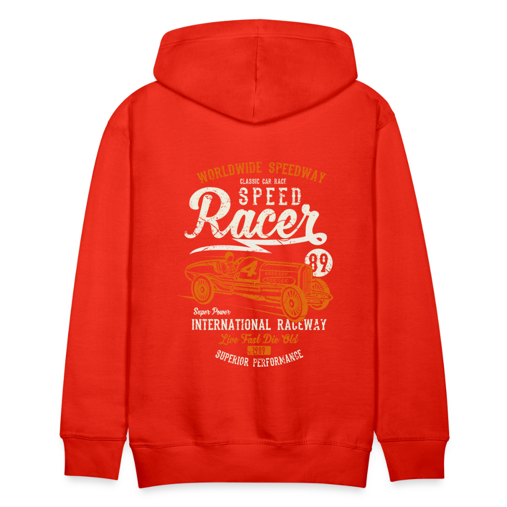 Speed Racer Men’s Premium Hoodie - red