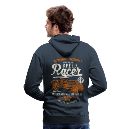 Speed Racer Men’s Premium Hoodie - navy