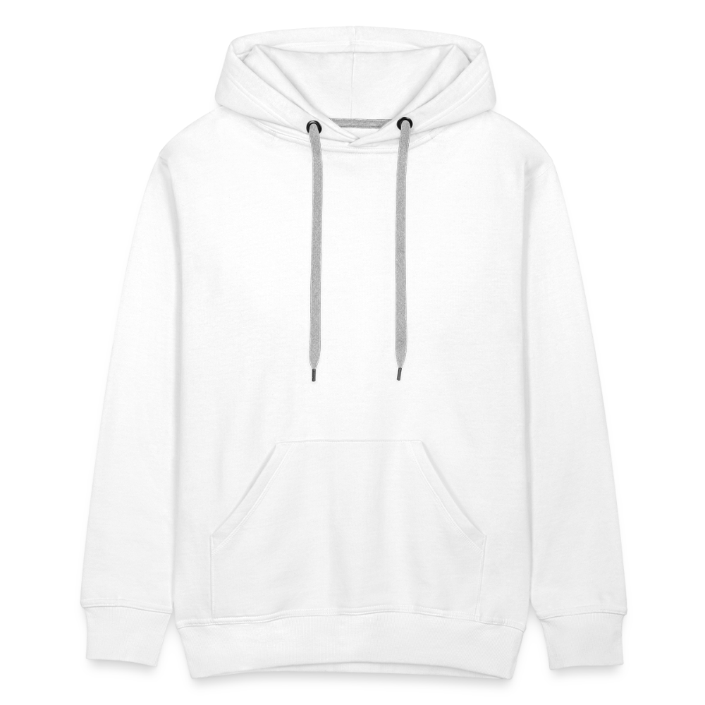 Pedal Pusher Extreme Sport Men’s Premium Hoodie - white