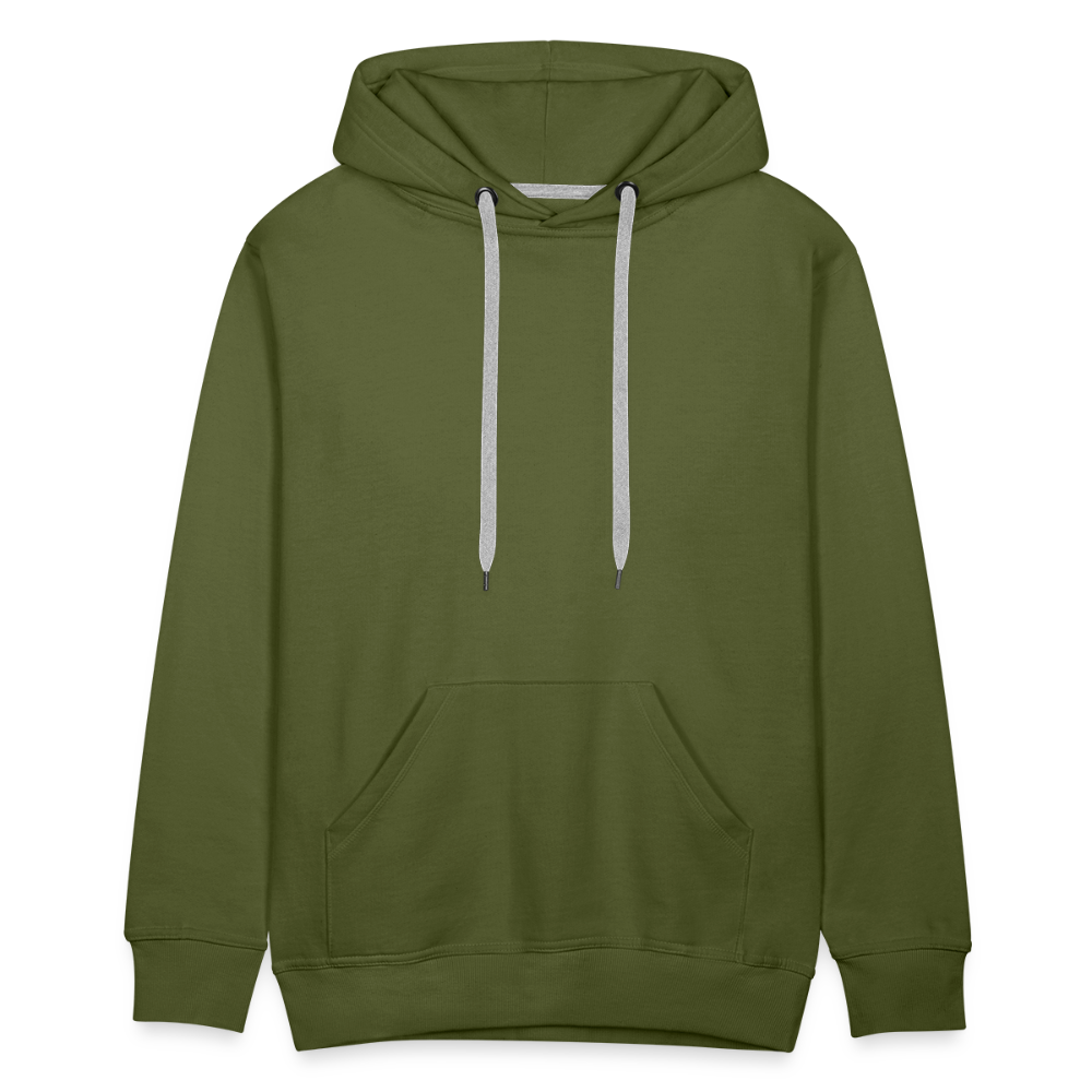 Born Free Choppers Motorcycle Men’s Premium Hoodie - olive green