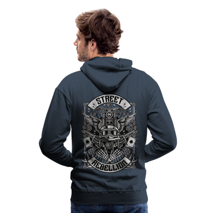 Street Rebellion Men’s Premium Hoodie - navy