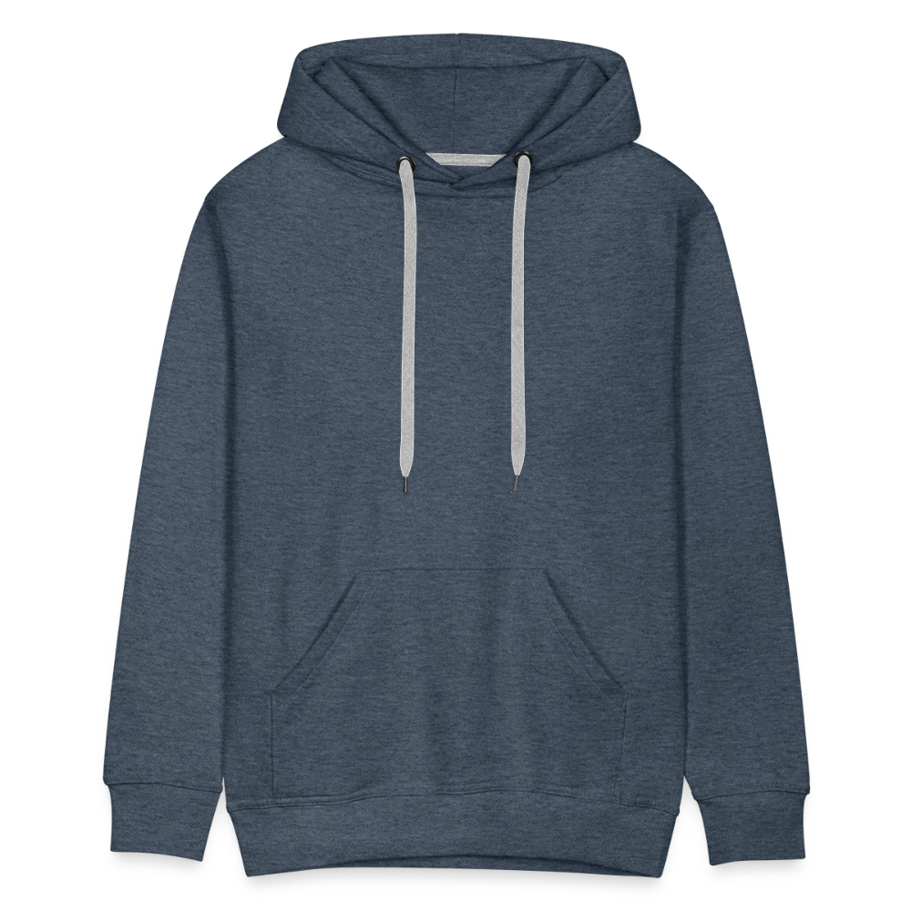 Hot Rods Race Classic Men’s Premium Hoodie - heather denim