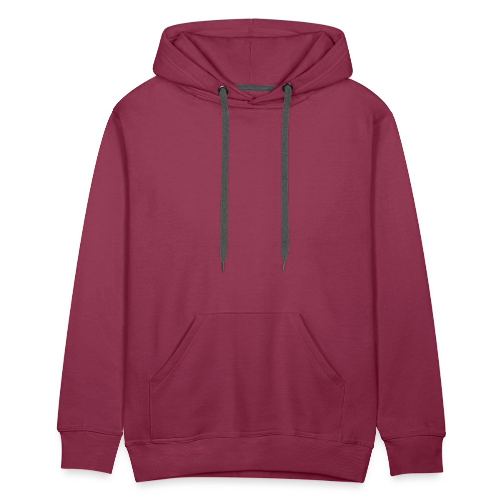 Street Rebellion Men’s Premium Hoodie - bordeaux