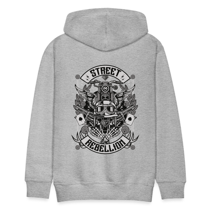 Street Rebellion Men’s Premium Hoodie - heather grey