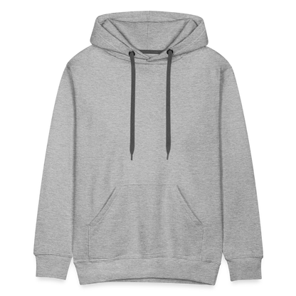 Born Free Choppers Motorcycle Men’s Premium Hoodie - heather grey