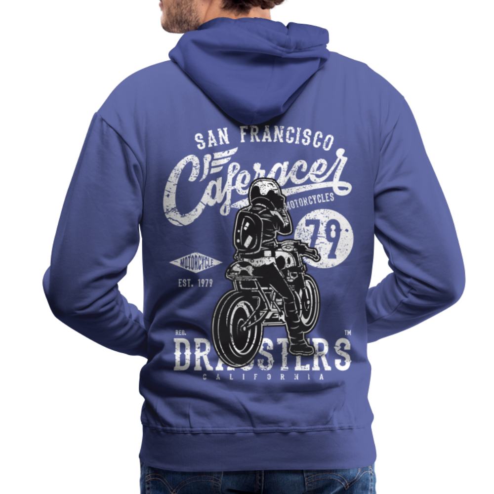 Motorcycle San Francisco Caferacer Men’s Premium Hoodie - royal blue