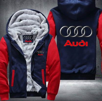 Audi Jackets Audi Fleece Hooded Sweatshirt V59