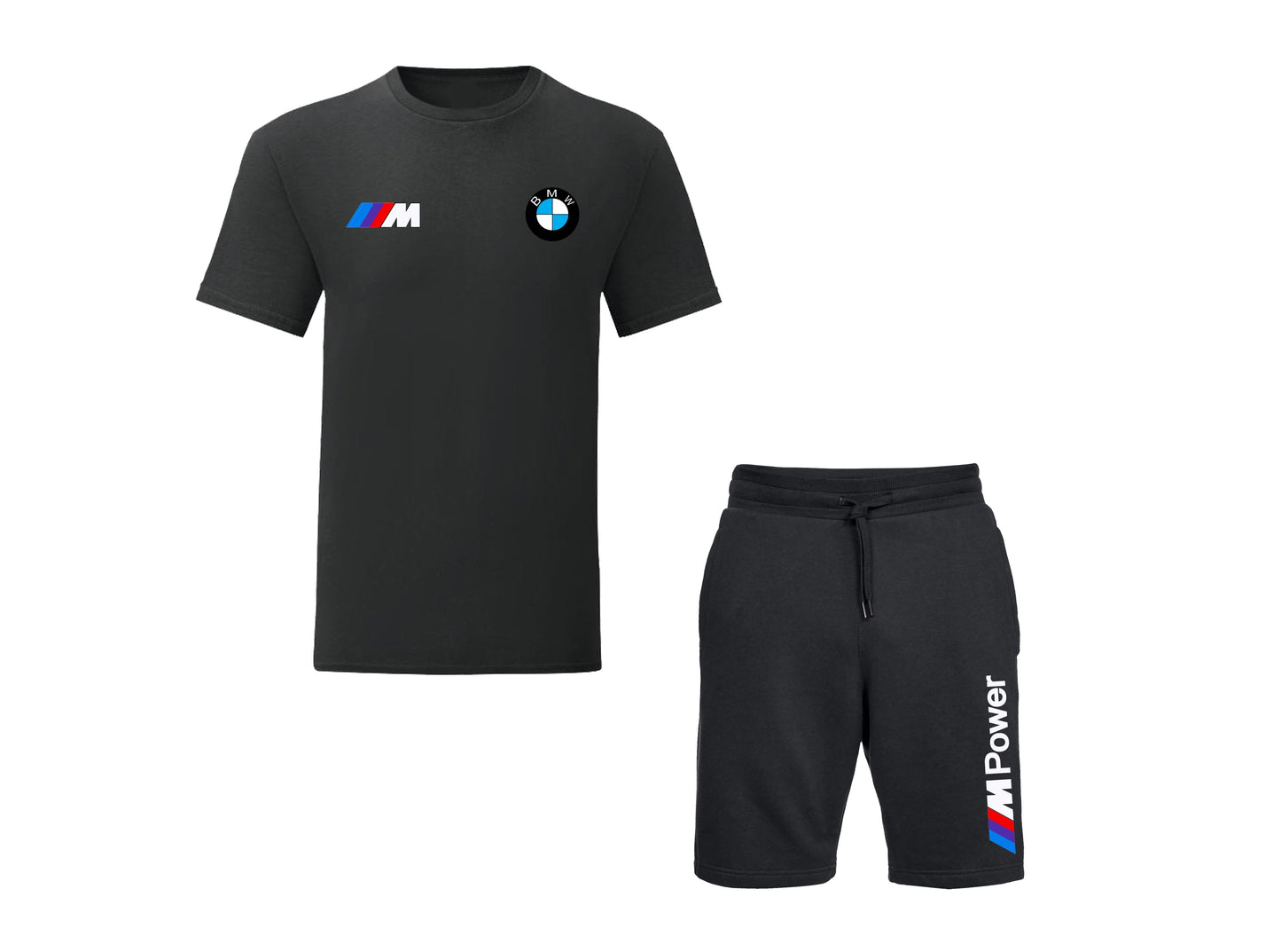 BMW T-Shirt and Shorts Set_Driver_Clothing