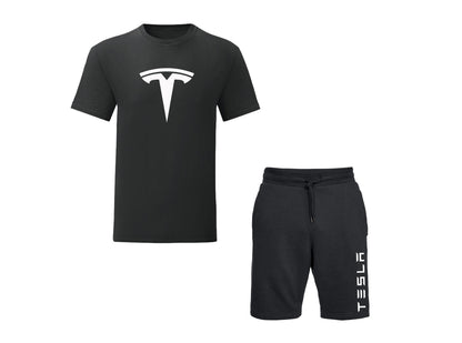 Tesla T-Shirt and Shorts Set