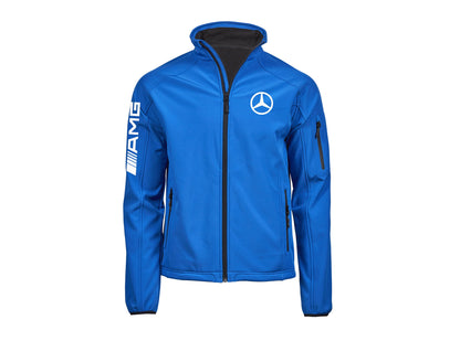 AMG Mercedes Soft Shell Jacket without Hood_Driver_Clothing