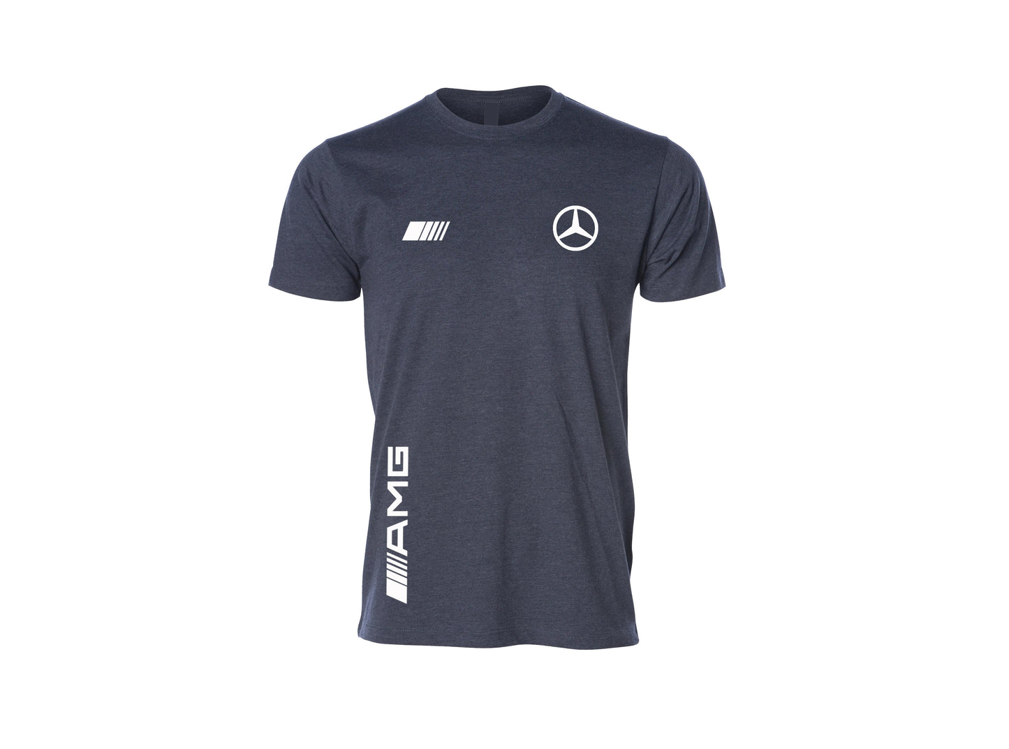 AMG Mercedes Half Sleeves Crewneck T-shirt