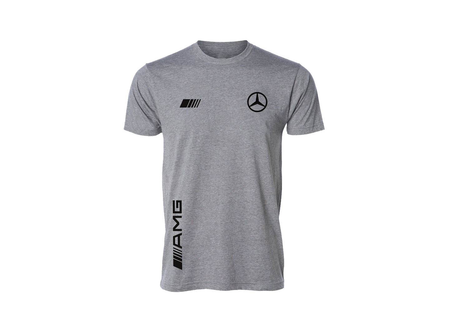 AMG Mercedes Half Sleeves Crewneck T-shirt