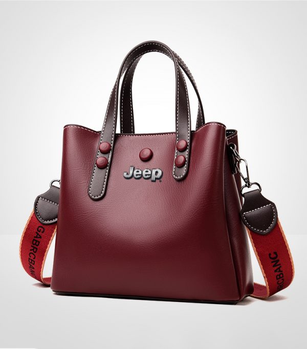 Jeep 2023 New Arrival Women’s Handbag-bag-Driver Apparel-Brown-Driversapparel.com