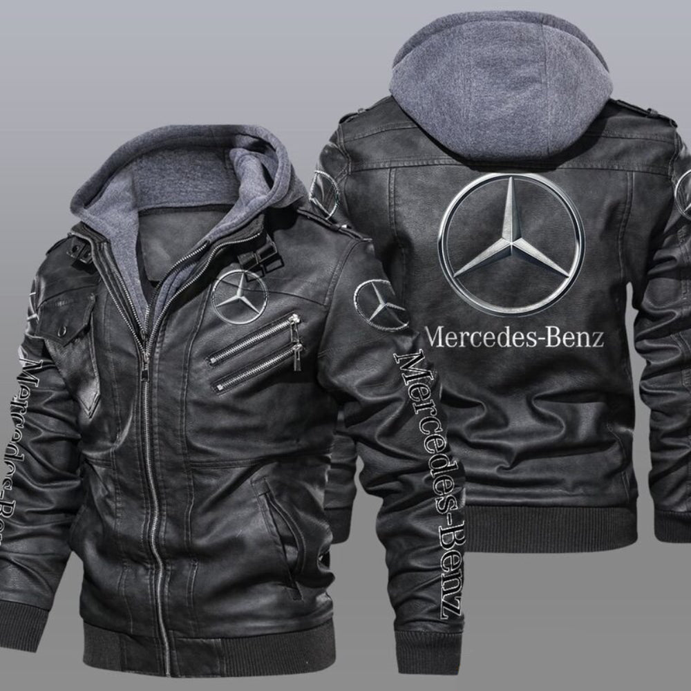 Mercedes Jacket Mercedes Racing Leather Jacket V02