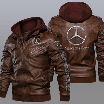 Mercedes Jacket Mercedes Racing Leather Jacket V02