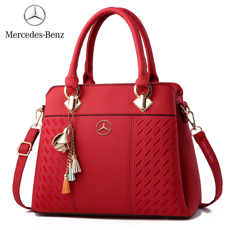 Mercedes Trending Women Handbag-bag-Driver Apparel-Red-Driversapparel.com