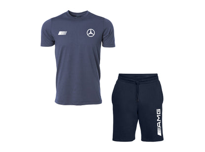 AMG Mercedes T-Shirt and Shorts Set