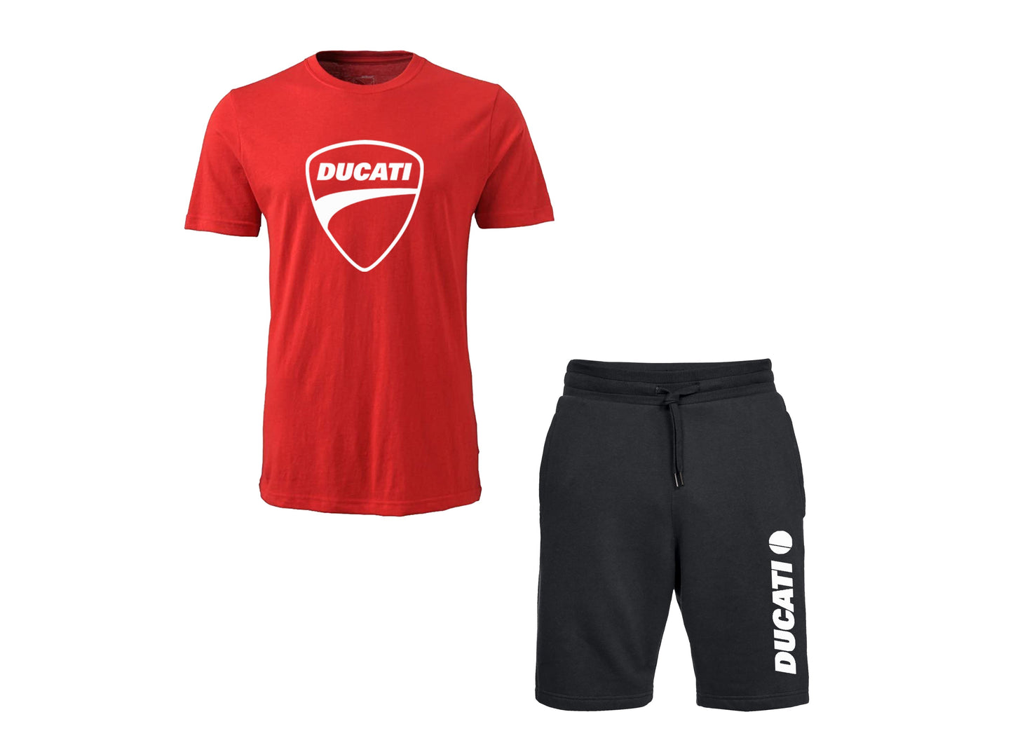 Ducati Contrast T-Shirt and Shorts Set