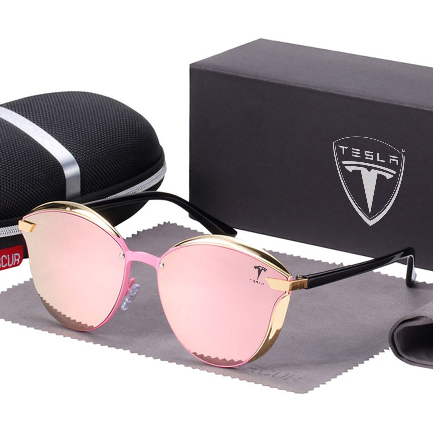 Tesla Unisex Polarized Glasses-Driver Apparel-Driversapparel.com