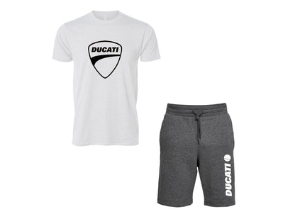 Ducati Contrast T-Shirt and Shorts Set