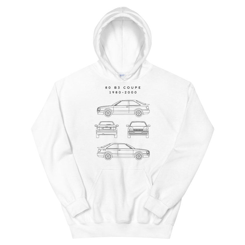 B3 Coupe Blueprint Unisex Hoodie_driver_apparel_drivi.store