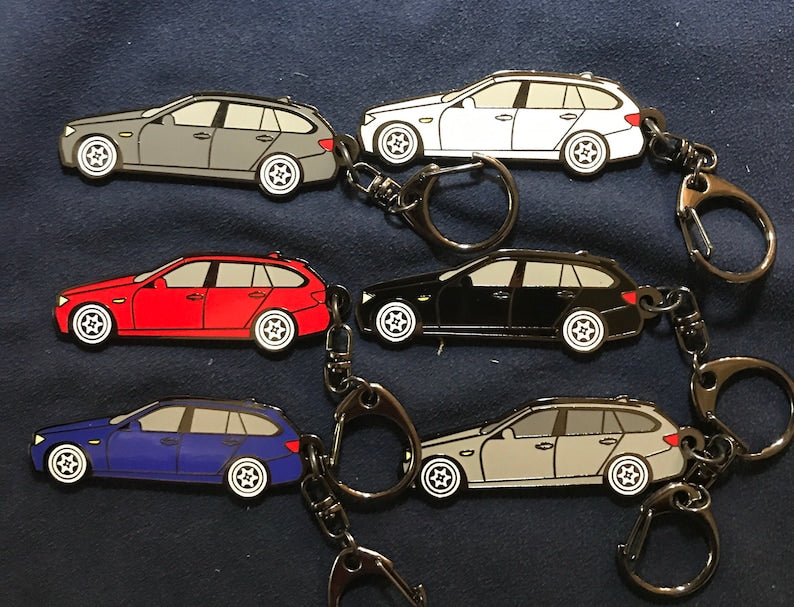 BMW Touring Wagon Keychain