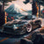 Anime-Inspired Toyota Supra MK4 Posters_driver_clothing_drivi.store