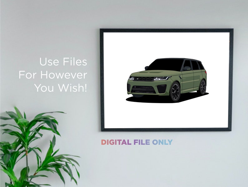 Range Rover Car Vector Pack_driver_apparel_drivi.store