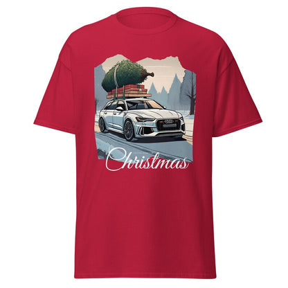 Festive Audi Car T-Shirt for Men