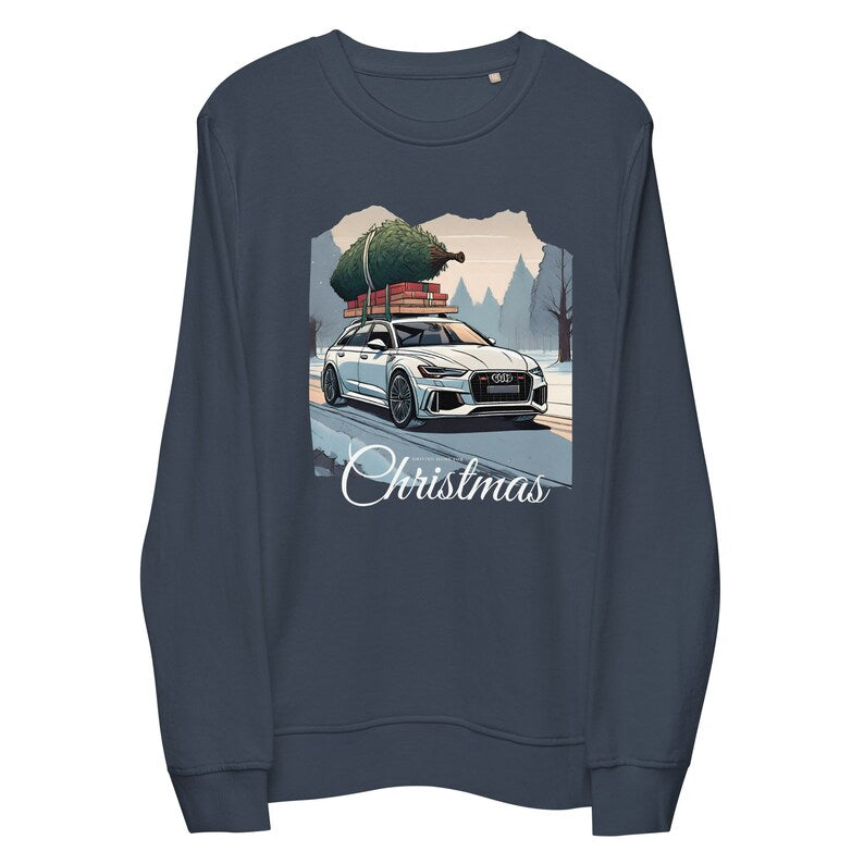 Audi RS6 Christmas Jumper: The Perfect Gift for Car Enthusiasts_driver_apparel_drivi.store