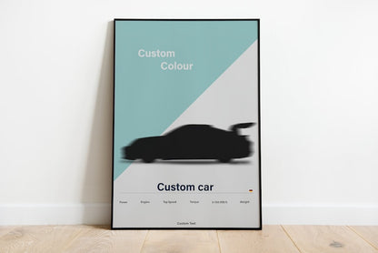 Custom Car Prints: Perfect Present for Automotive Lovers