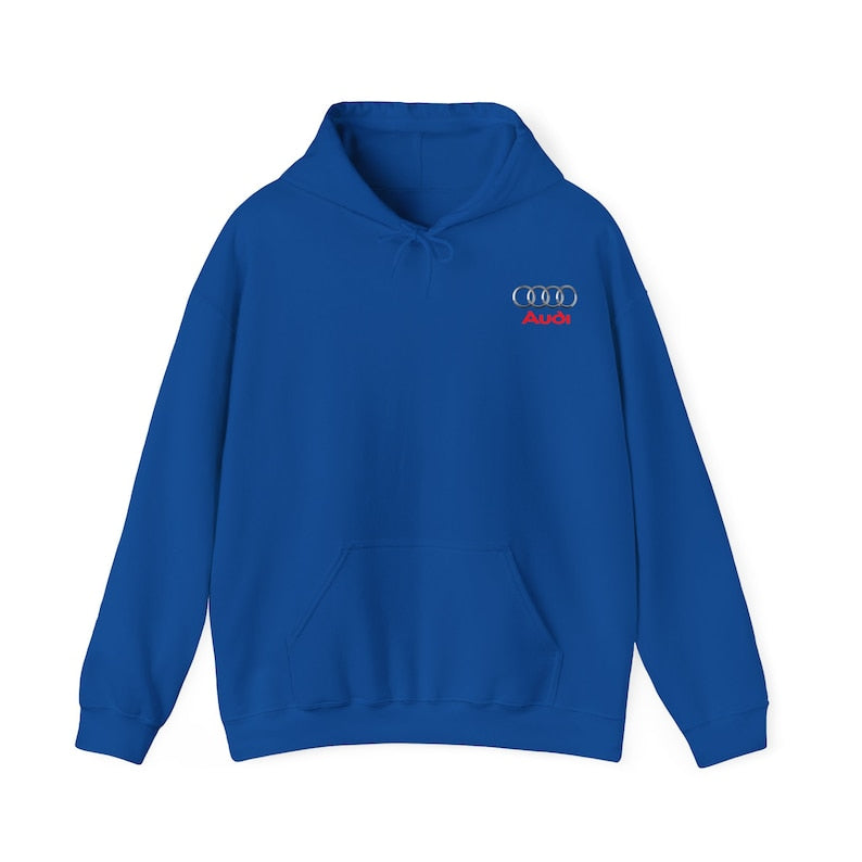 Audi Sport Essentials Unisex Hooded Sweatshirt_driver_apparel_drivi.store