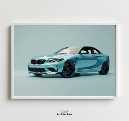 BMW F87 M2 Competition Poster Collection