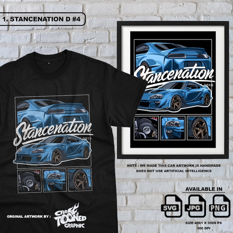 JDM T-Shirt Design: Urban Sublimation Vector Car Graphic_driver_clothing_drivi.store