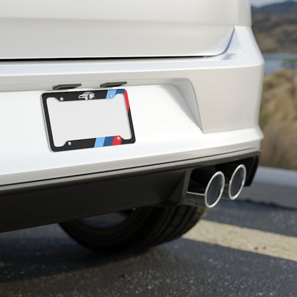 BMW M Sport Stripe Performance License Plate Frame