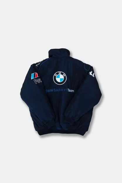 Vintage Racing Jacket: BMW, Mercedes, Y2K