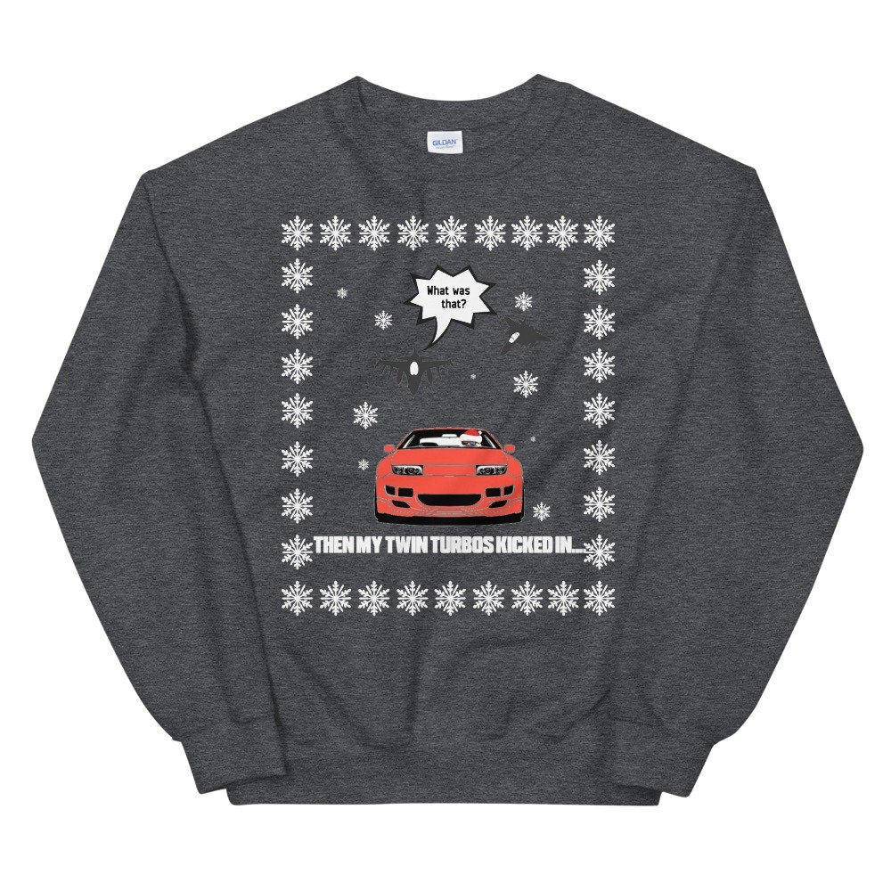 300zx Santa Ugly Christmas Holiday Sweatshirt