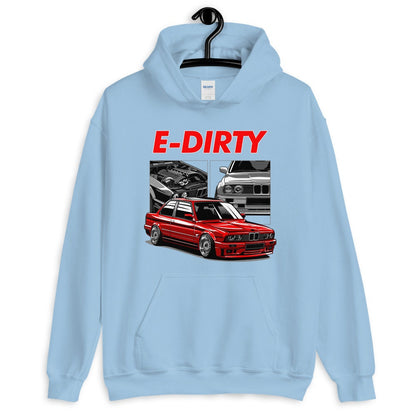 E30 Stanced Turbo Euro Car Hoodie