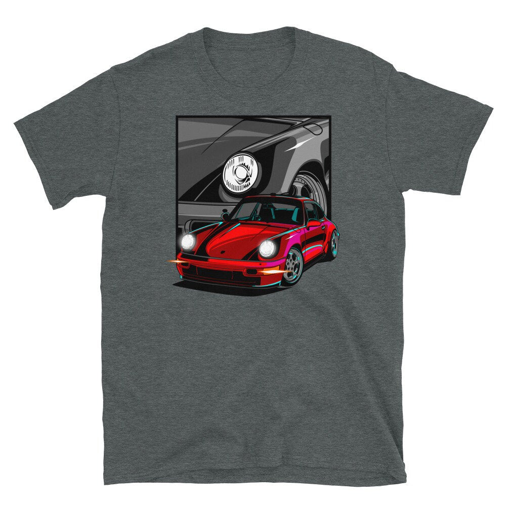 Iconic Euro 964 993 930 Aircooled Car T-Shirt