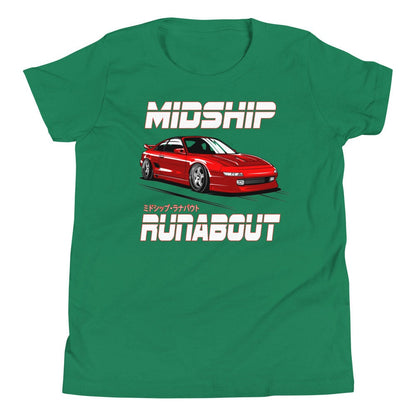 Midship Runabout JDM SW20 Youth Shirt