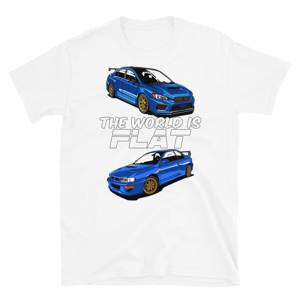 The World Is Flat Subie Shirt