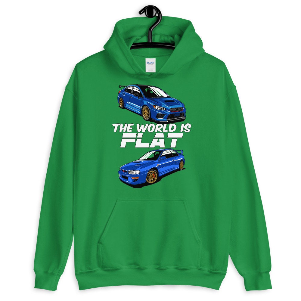 The World Is Flat Subie Hoodie